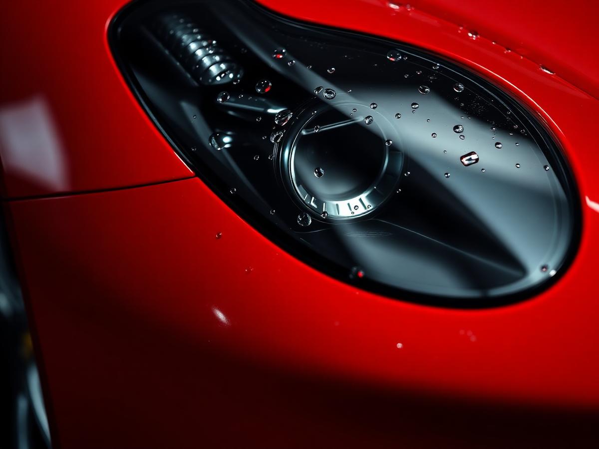 Ferrari Roma avec application PPF